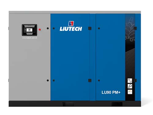 烟台LU系列75-90kW PM+节能领先型油冷永磁变频空压机